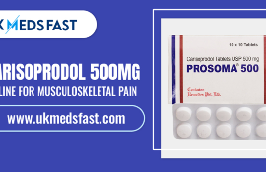 Carisoprodol 500mg Online for Musculoskeletal Pain